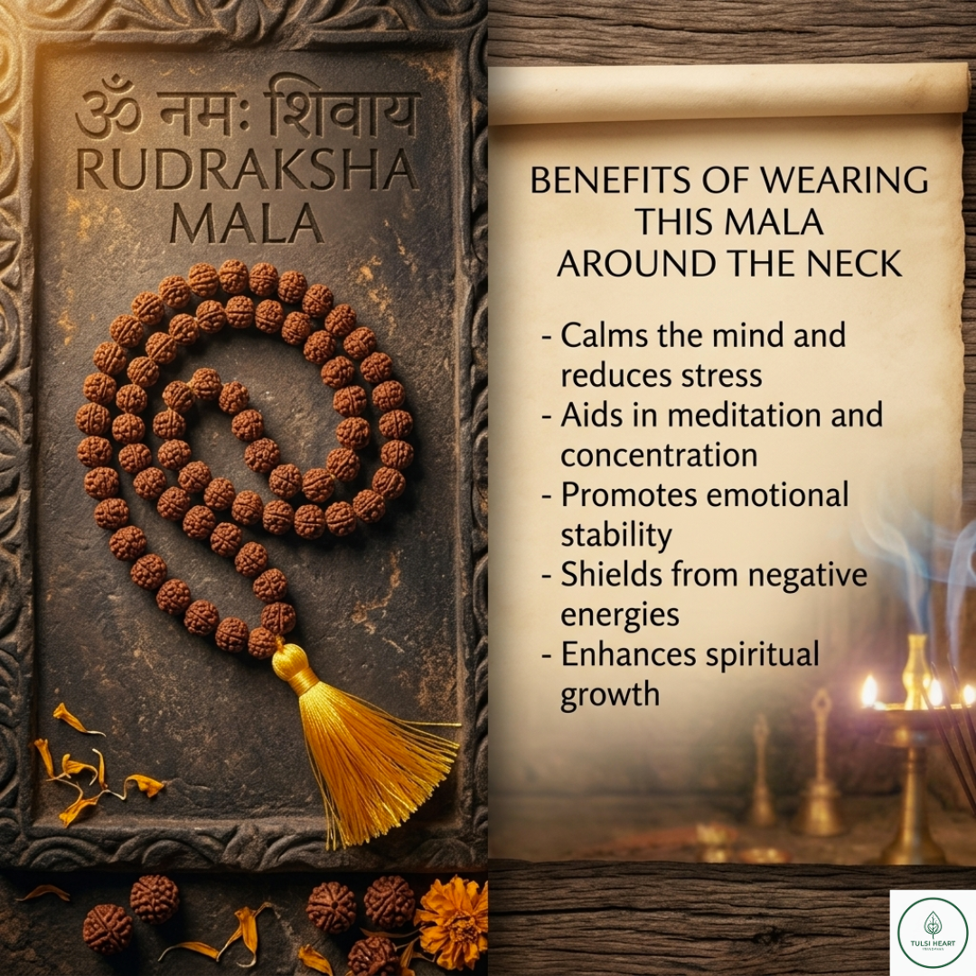 orignal rudraksh mala 8mm size