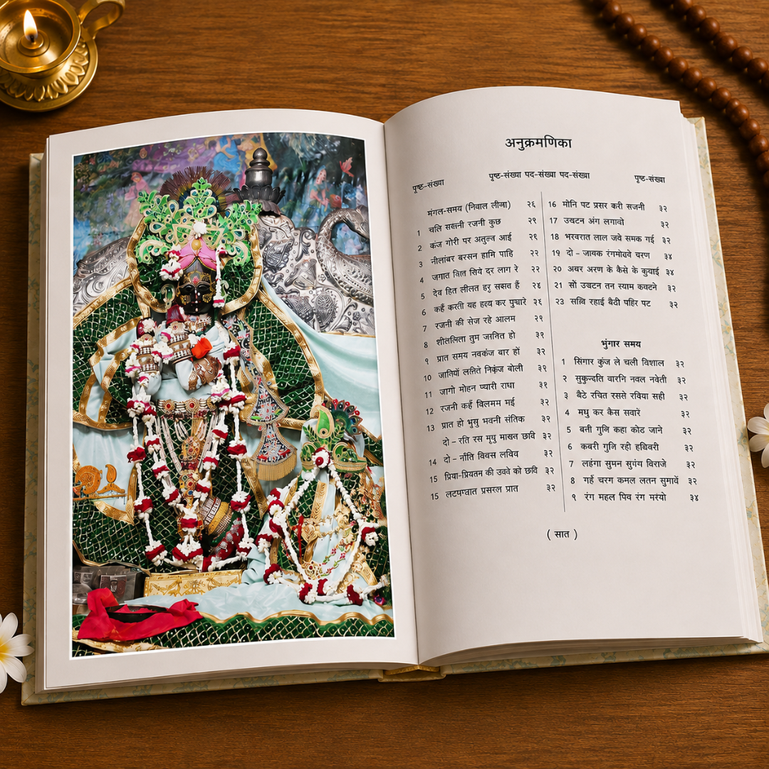 निकुंज में अध्यात्म-सेवा-सुख | Nikunj Mein Adhyatma Seva Sukh | Hindi Bhakti & Spiritual Hardcover Book